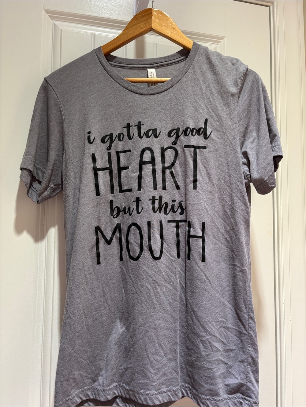 Bella Canvas Heather Gray Crewneck T‑Shirt